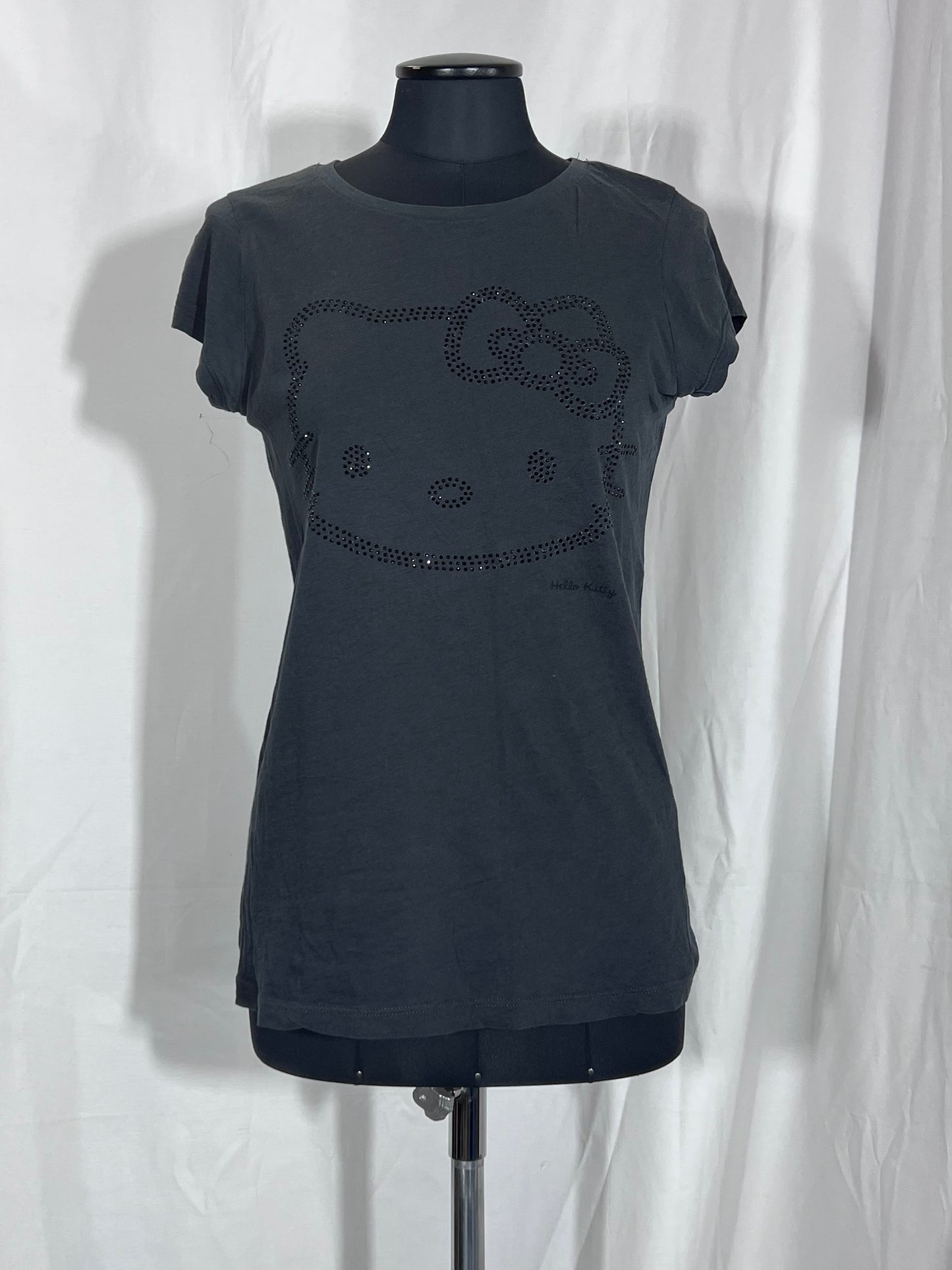 2. Hand Größe M Shirt Schwarz Hello Kitty