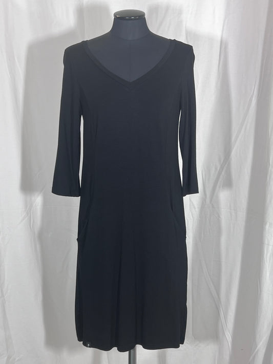 2. Hand Größe XS Lang arm Kleid Schwarz