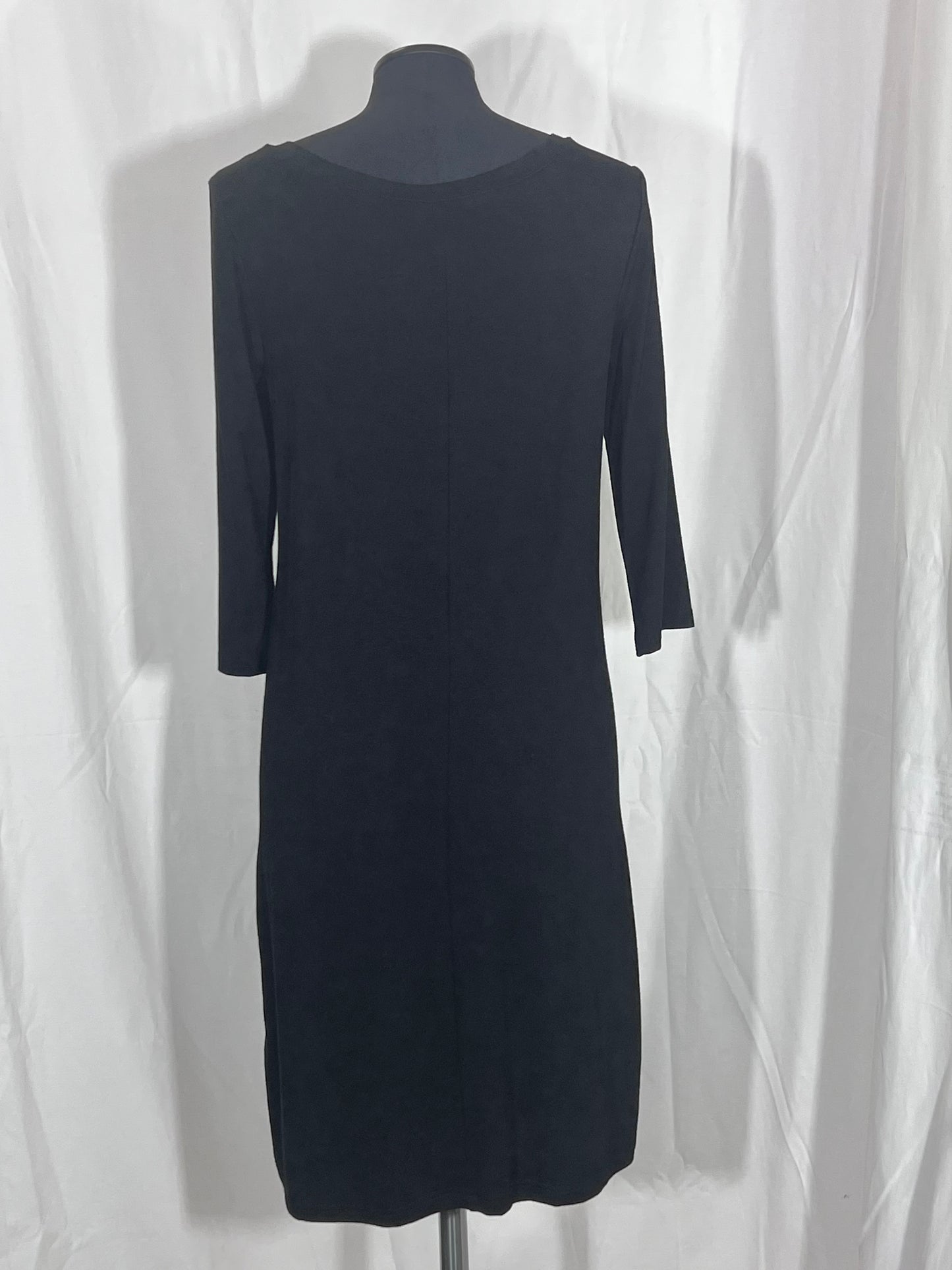 2. Hand Größe XS Lang arm Kleid Schwarz