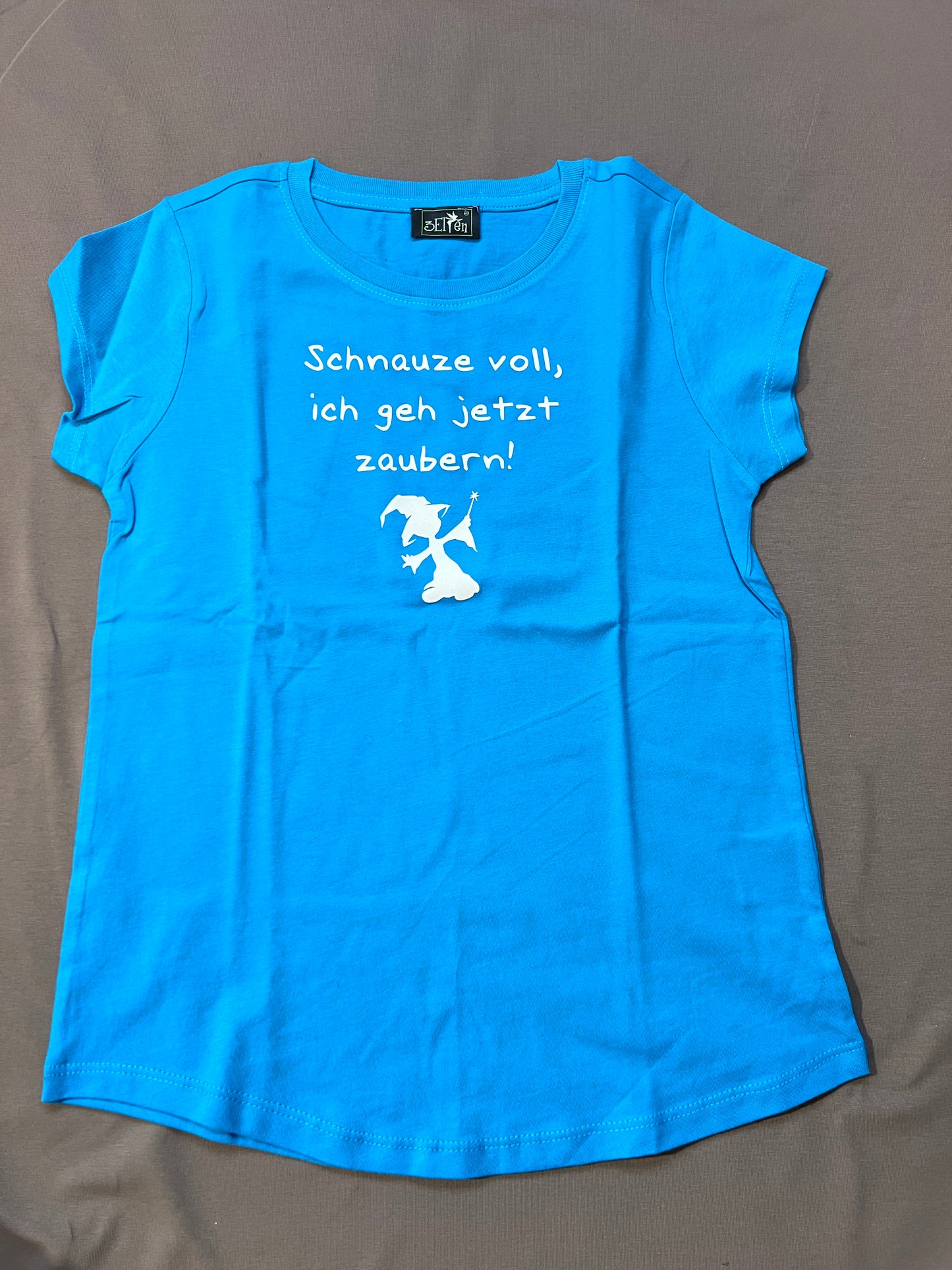 Kinder shirt 10-12 Jahre hell blau Schnauze voll