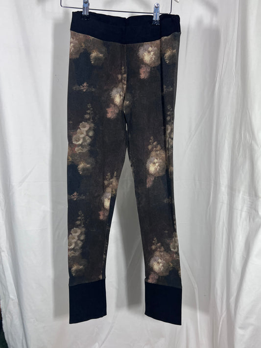 Leggings marron foncé taille M d'occasion