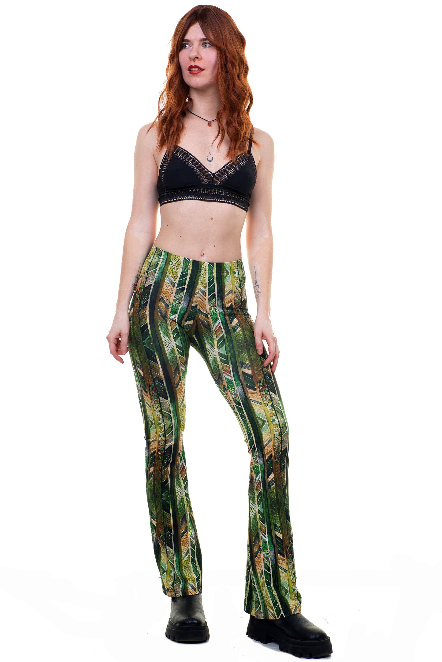 Flare Schlag Leggings Spirit of Nature